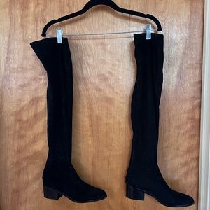 Steve Madden Knee High Black Boots